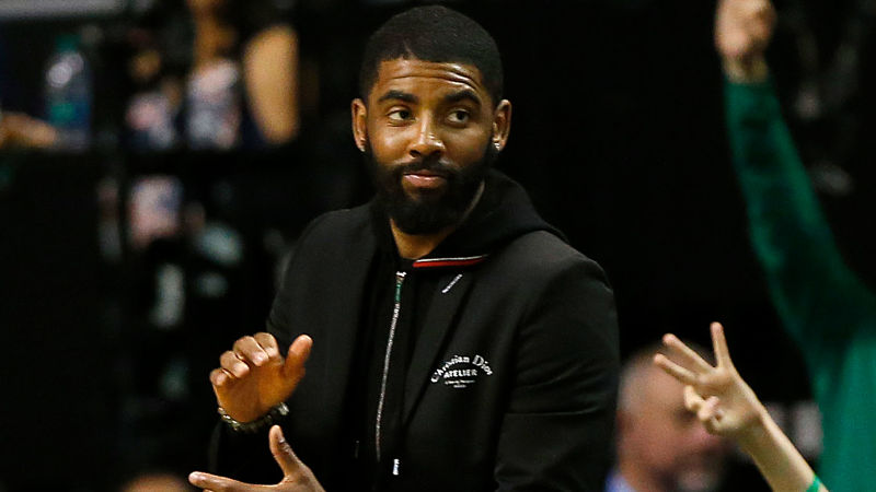 Boston Celtics guard Kyrie Irving