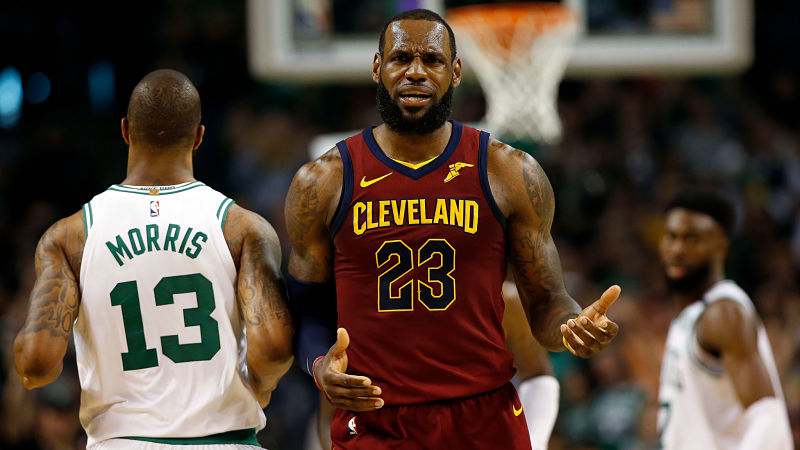 Cleveland Cavaliers forward LeBron James