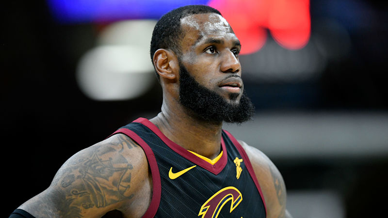 Cleveland Cavaliers forward LeBron James