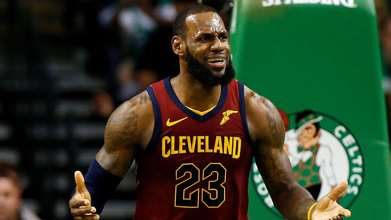 Cleveland Cavaliers forward LeBron James