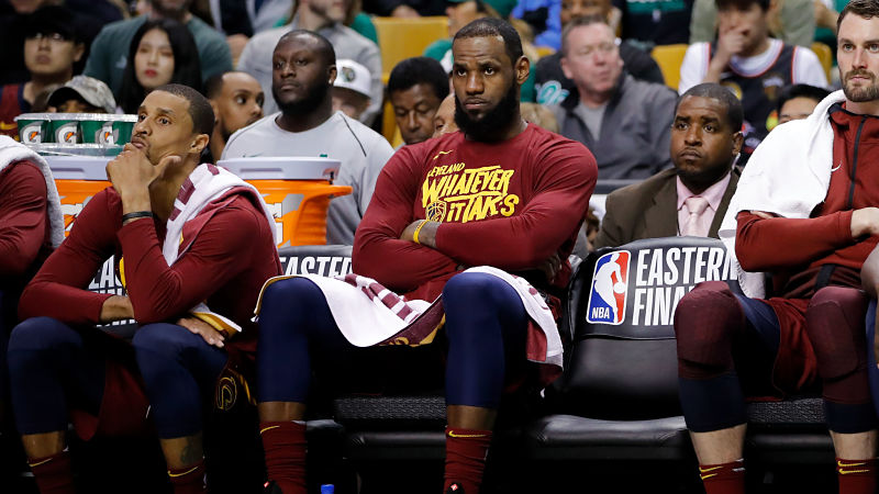 Cleveland Cavaliers forward LeBron James