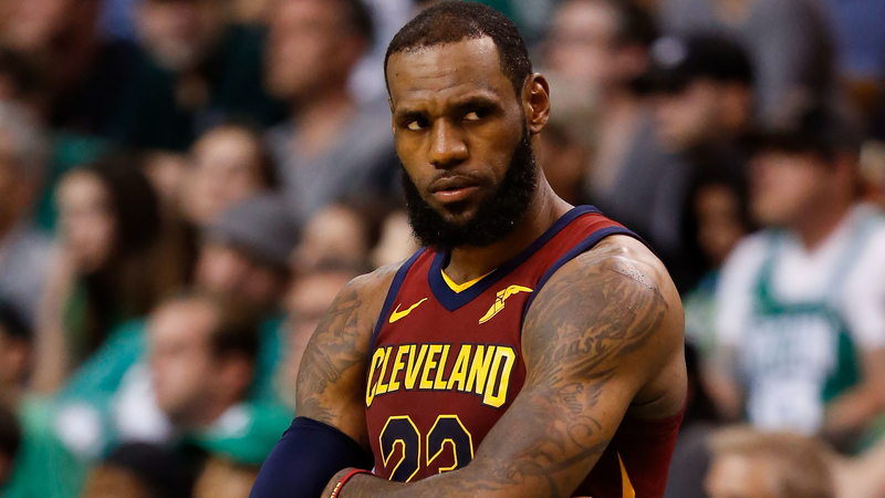 Cavs forward LeBron James