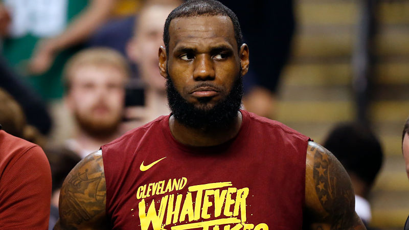 Cleveland Cavaliers forward LeBron James