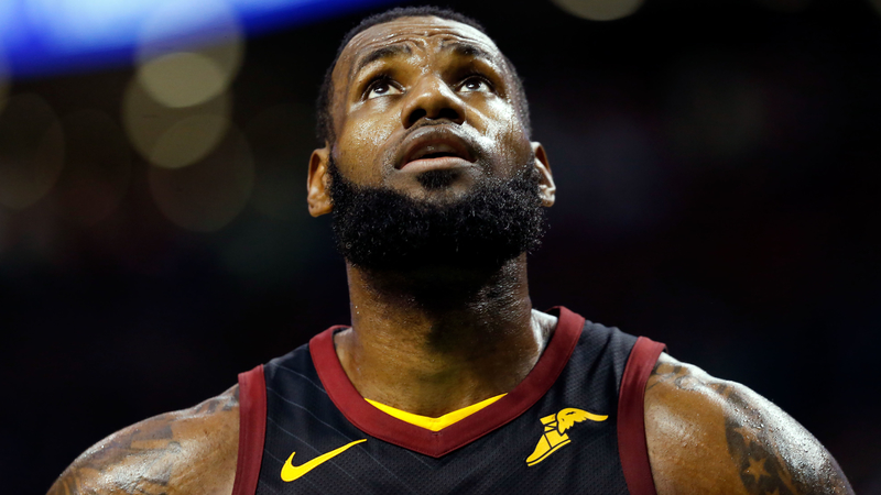 Cavs forward LeBron James