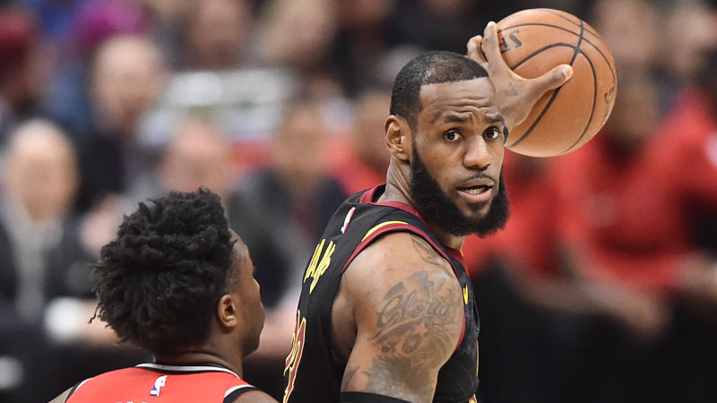 Cleveland Cavaliers forward LeBron James