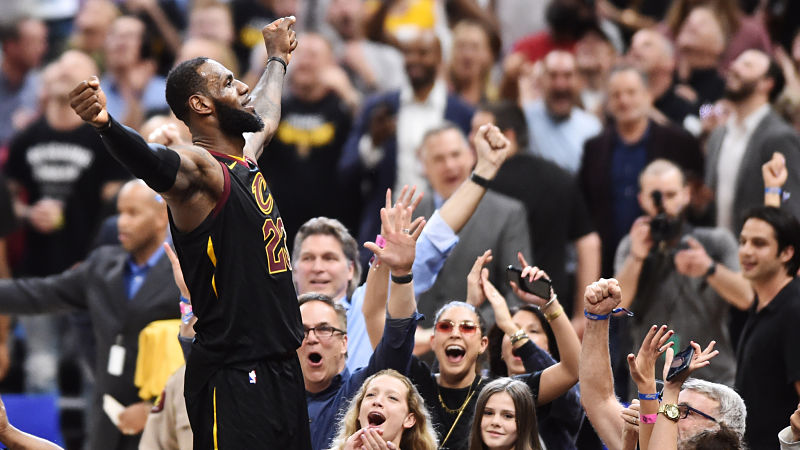 CLeveland Cavaliers forward LeBron James