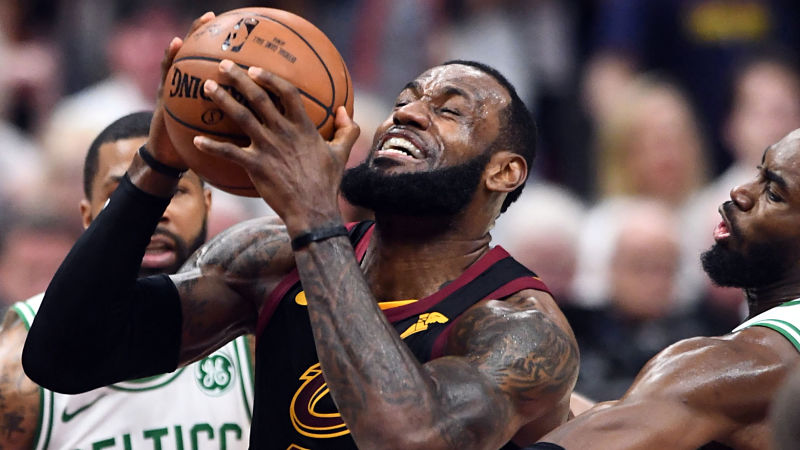 Cleveland Cavaliers forward LeBron James