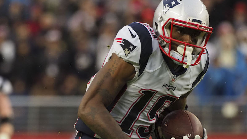 Patriots wide receiver Malcolm Mitchell