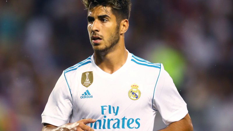 Real Madrid midfielder Marco Asensio