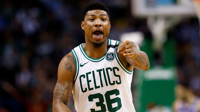 Boston Celtics guard Marcus Smart