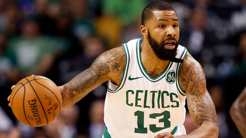 Boston Celtics forward Marcus Morris