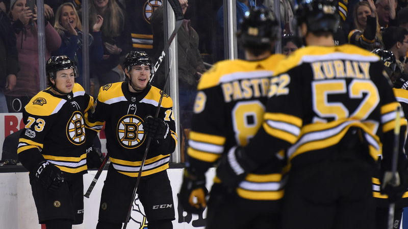 Charlie McAvoy Jake DeBrusk