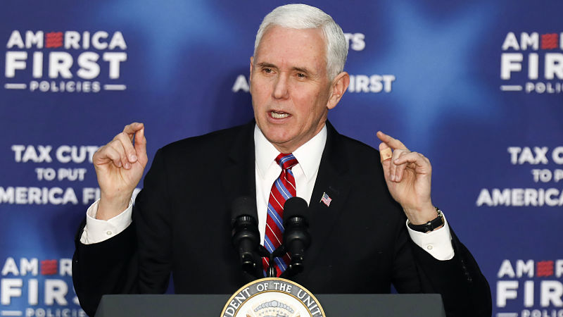 United States Vice President Mike Pence