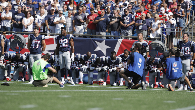 Patriots national anthem