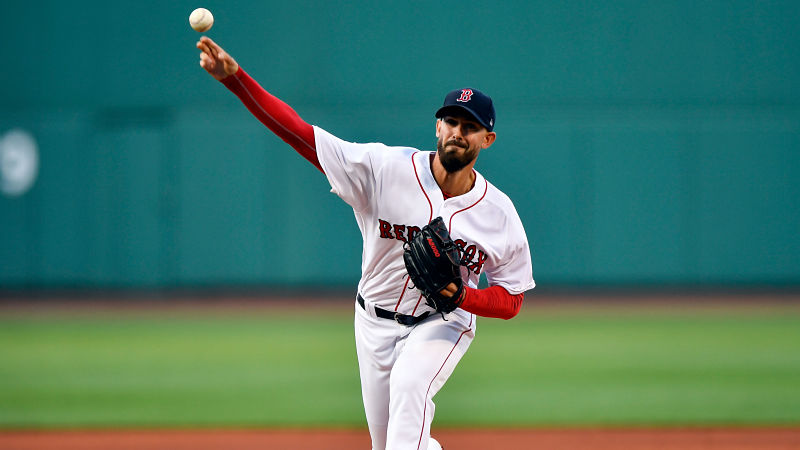 Boston Red Sox pitcher Rick Porcello