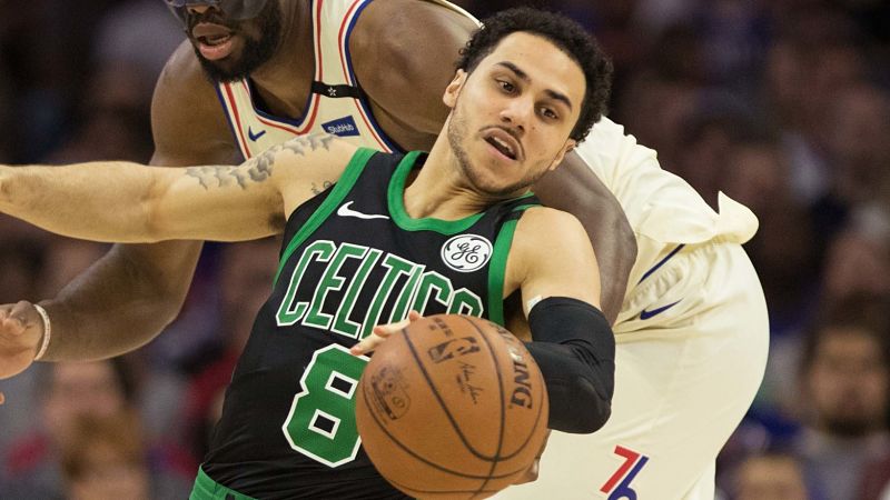 Boston Celtics guard Shane Larkin