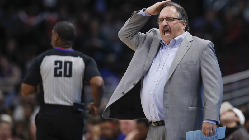 Ex-Detroit Pistons head coach Stan Van Gundy