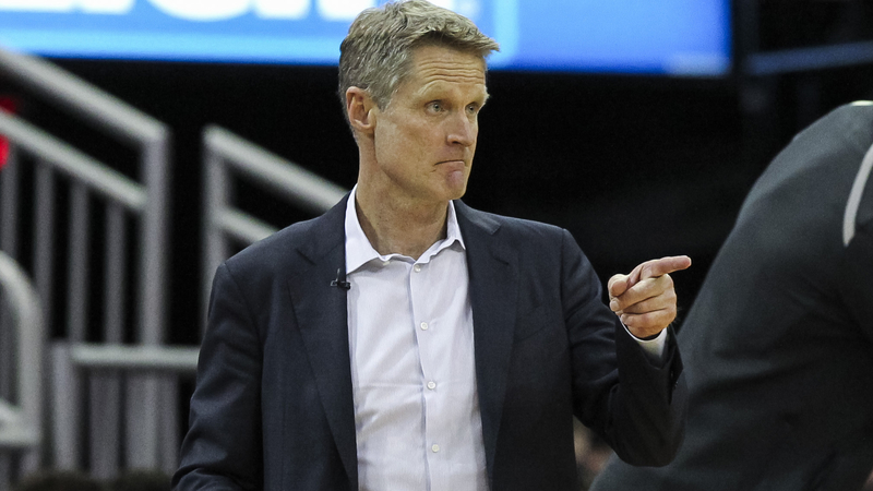 Warriors coach Steve Kerr