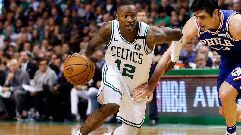 Celtics guard Terry Rozier