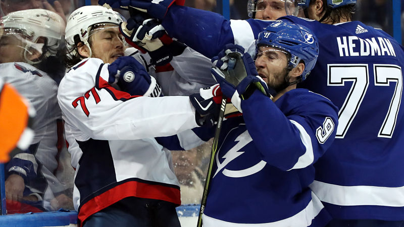 Washington Capitals forward T.J. Oshie