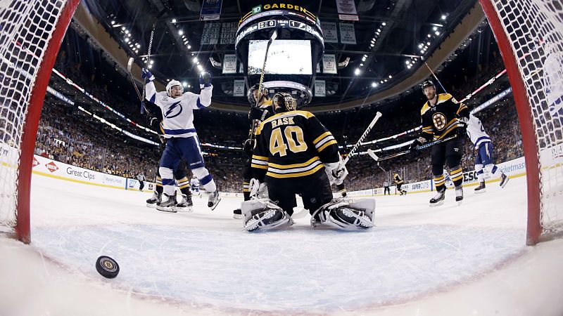 Boston Bruins goalie Tuukka Rask