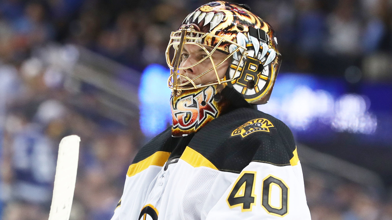 Bruins goaltender Tuukka Rask