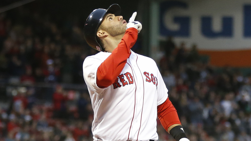 Boston Red Sox Designated Hitter J.D. Martinez