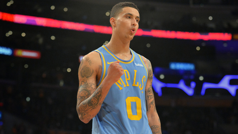 Los Angeles Lakers Power Forward Kyla Kuzma