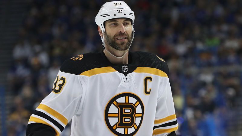 Boston Bruins defenseman Zdeno Chara