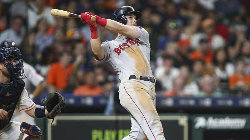 Boston Red Sox outfielder Andrew Benintendi