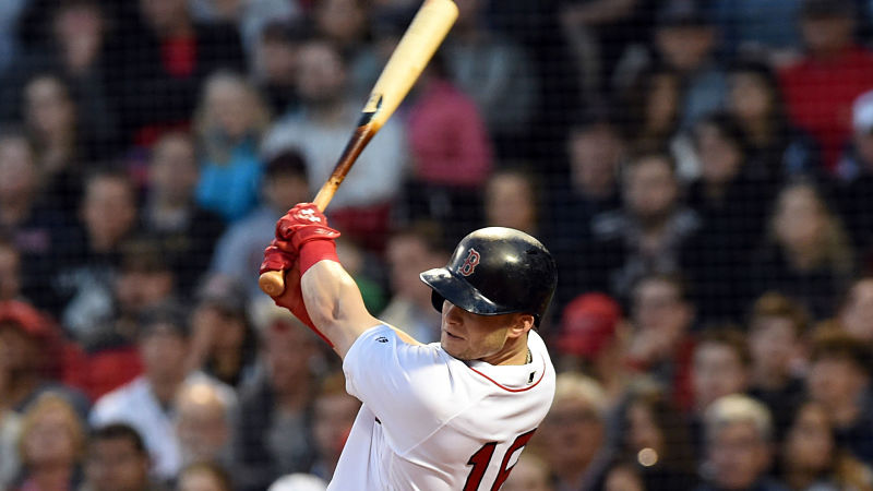 Boston Red Sox outfielder Andrew Bentintendi