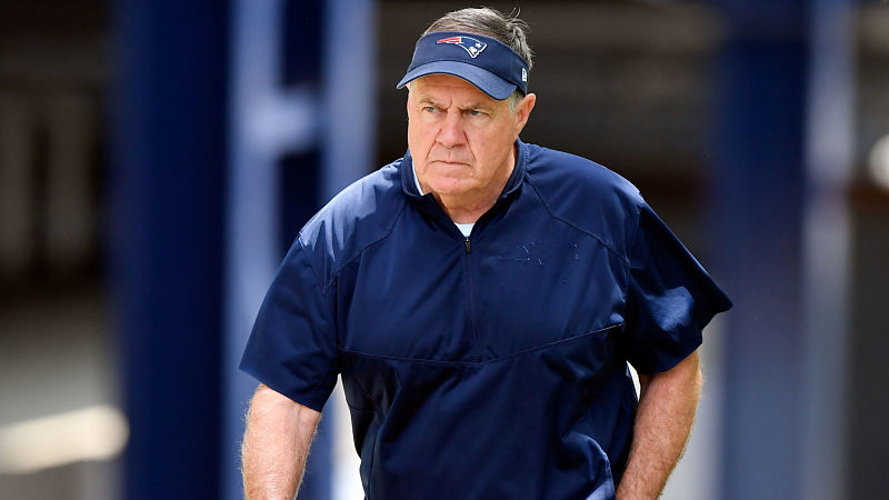 New England Patriots head coach Bill Belichick