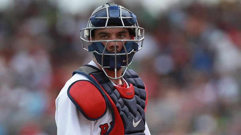 Boston Red Sox catcher Blake Swihart