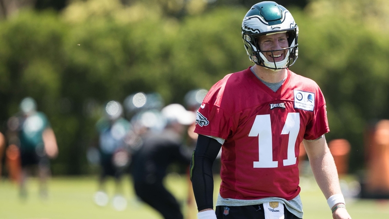 Philadelphia Eagles Quarterback Carson Wentz