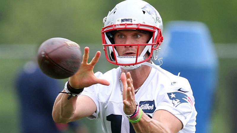 New England Patriots wide receiver Chris Hogan