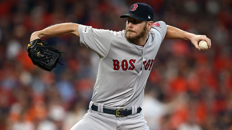 Boston Red Sox pitcher Chris Sale
