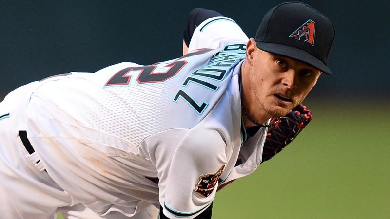 Arizona Diamondbacks pitcher Clay Buchholz