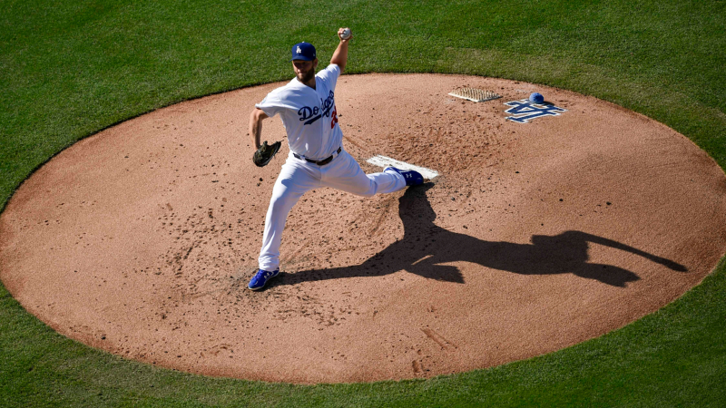 Los Angeles Dodgers pitcher Clayton Kershaw