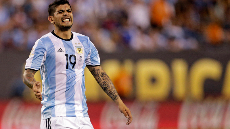 Argentina midfielder Ever Banega