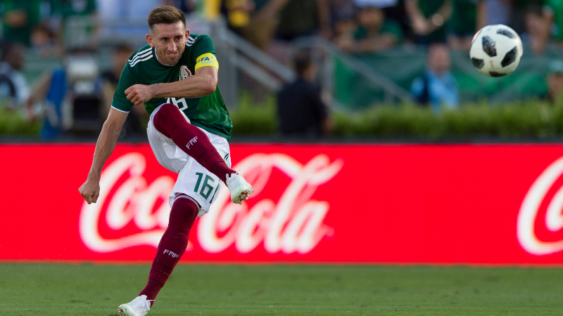 Mexico midfielder Hector Herrera