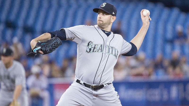 Seattle Mariners pitcher James Paxton