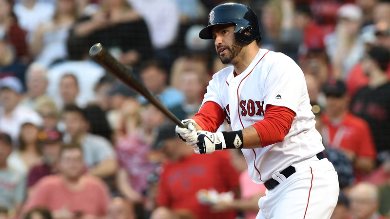 Boston Red Sox Designated Hitter J.D. Martinez