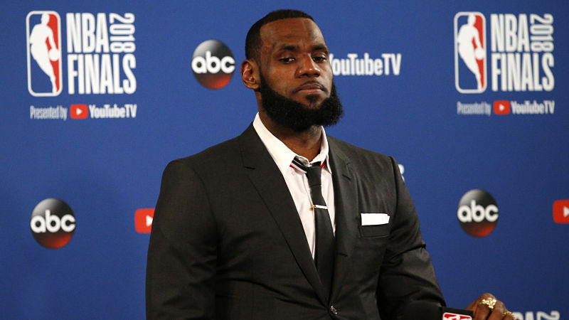 Cleveland Cavaliers forward LeBron James