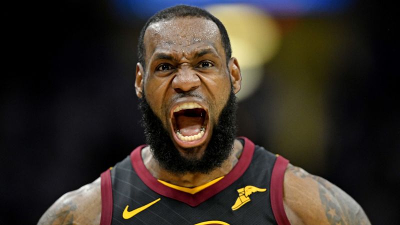 Cleveland Cavaliers forward LeBron James