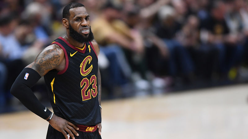 Cleveland Cavaliers forward LeBron James