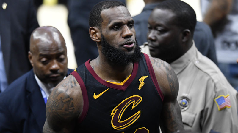 Cleveland Cavaliers forward LeBron James
