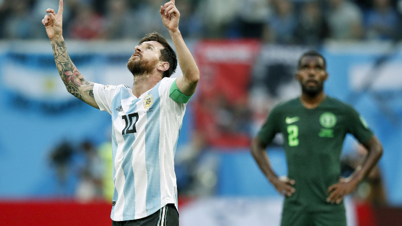 Argentina forward Lionel Messi