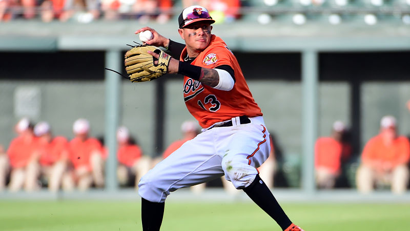 Baltimore Orioles shortstop Manny Machado