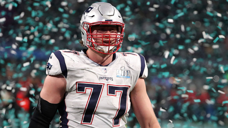 New York Giants offensive tackle Nate Solder