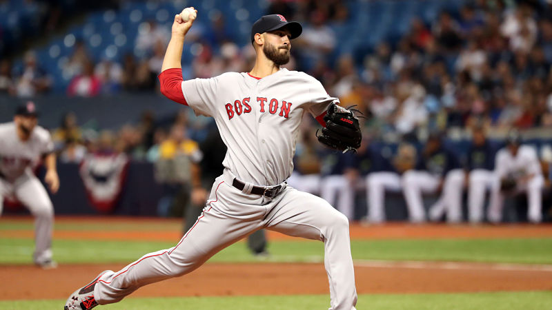 Boston Red Sox pitcher Rick Porcello